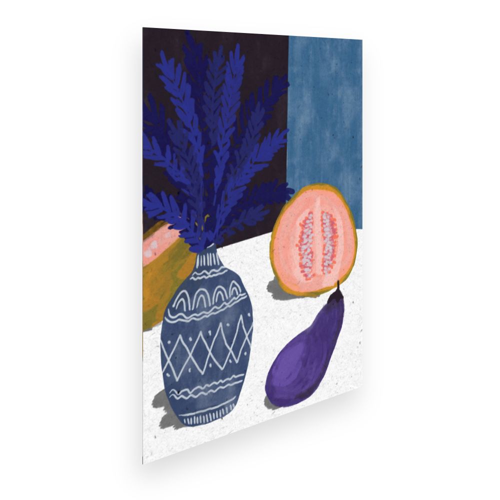 Affiche Nature morte vibrante