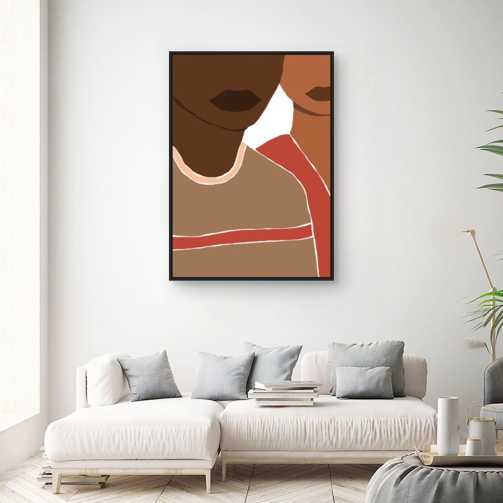 Tableau Portraits minimalistes