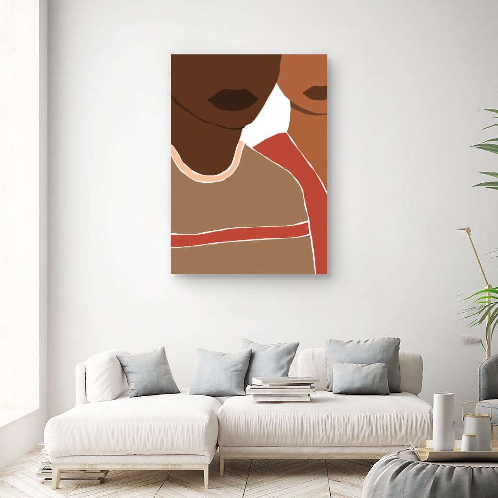 Tableau Portraits minimalistes