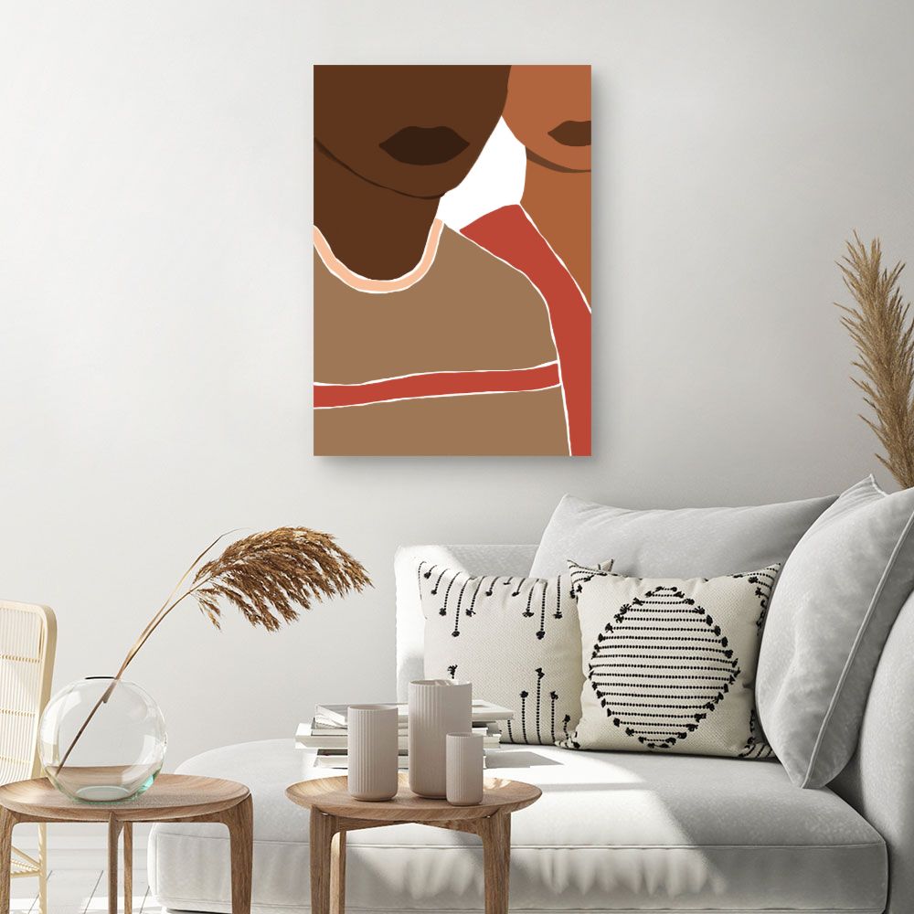 Tableau Portraits minimalistes