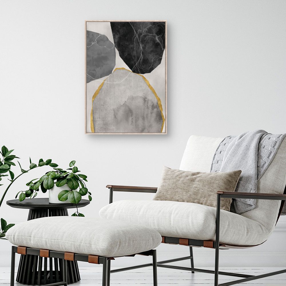 Tableau Formes organiques élégantes