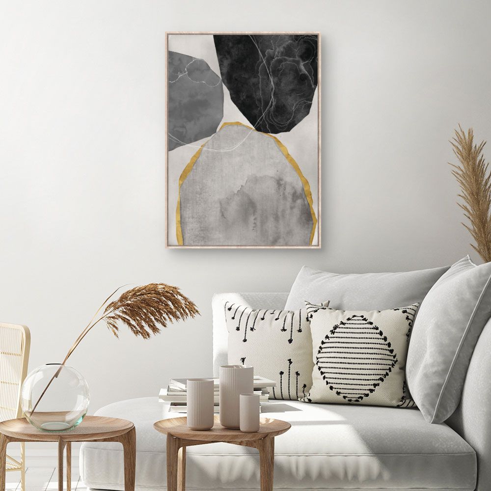 Tableau Formes organiques élégantes