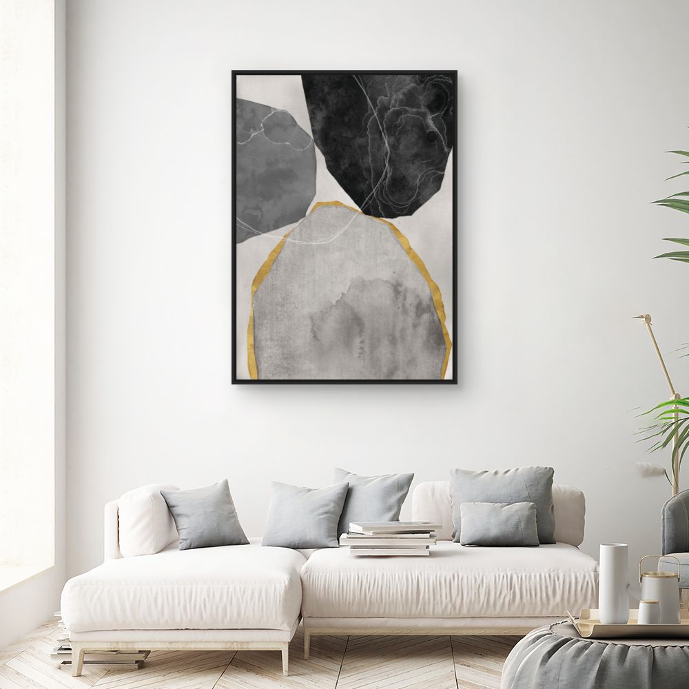 Tableau Formes organiques élégantes