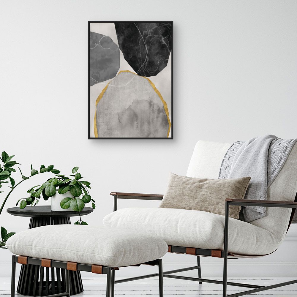 Tableau Formes organiques élégantes