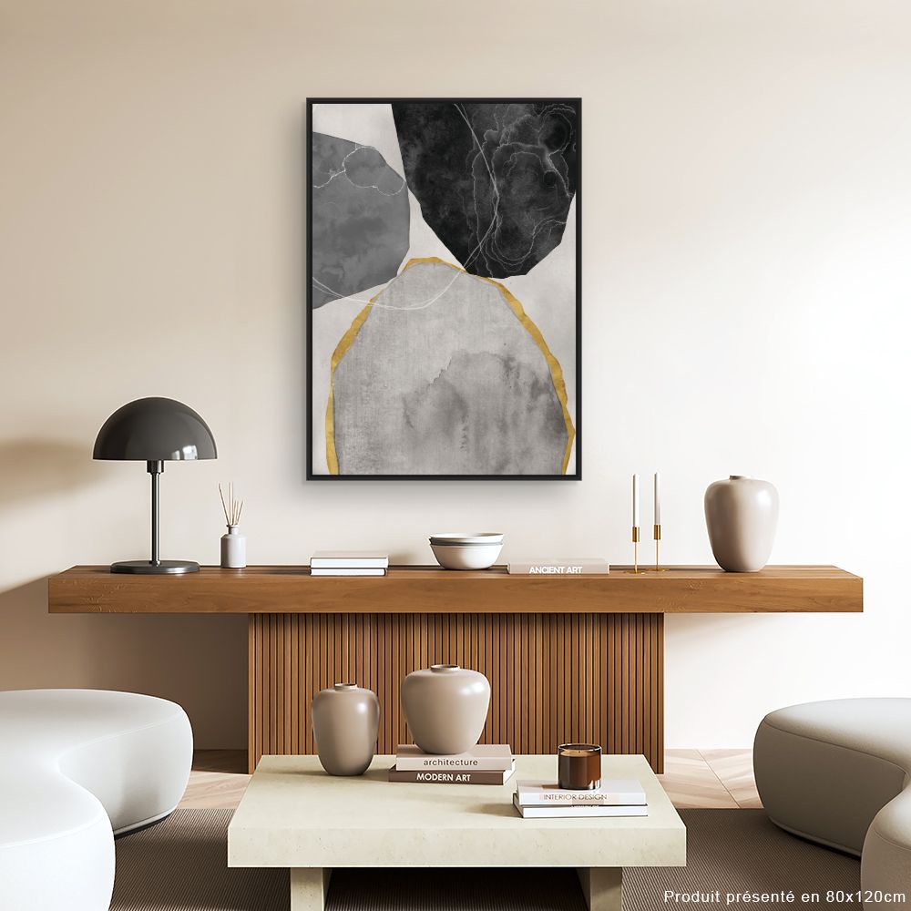 Tableau Formes organiques élégantes