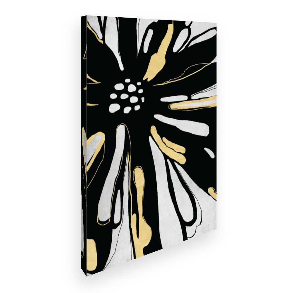 Toile Fleur abstraite élégante