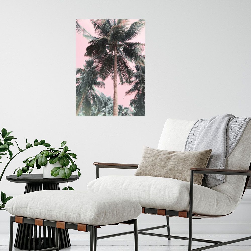 Affiche Palmiers oniriques