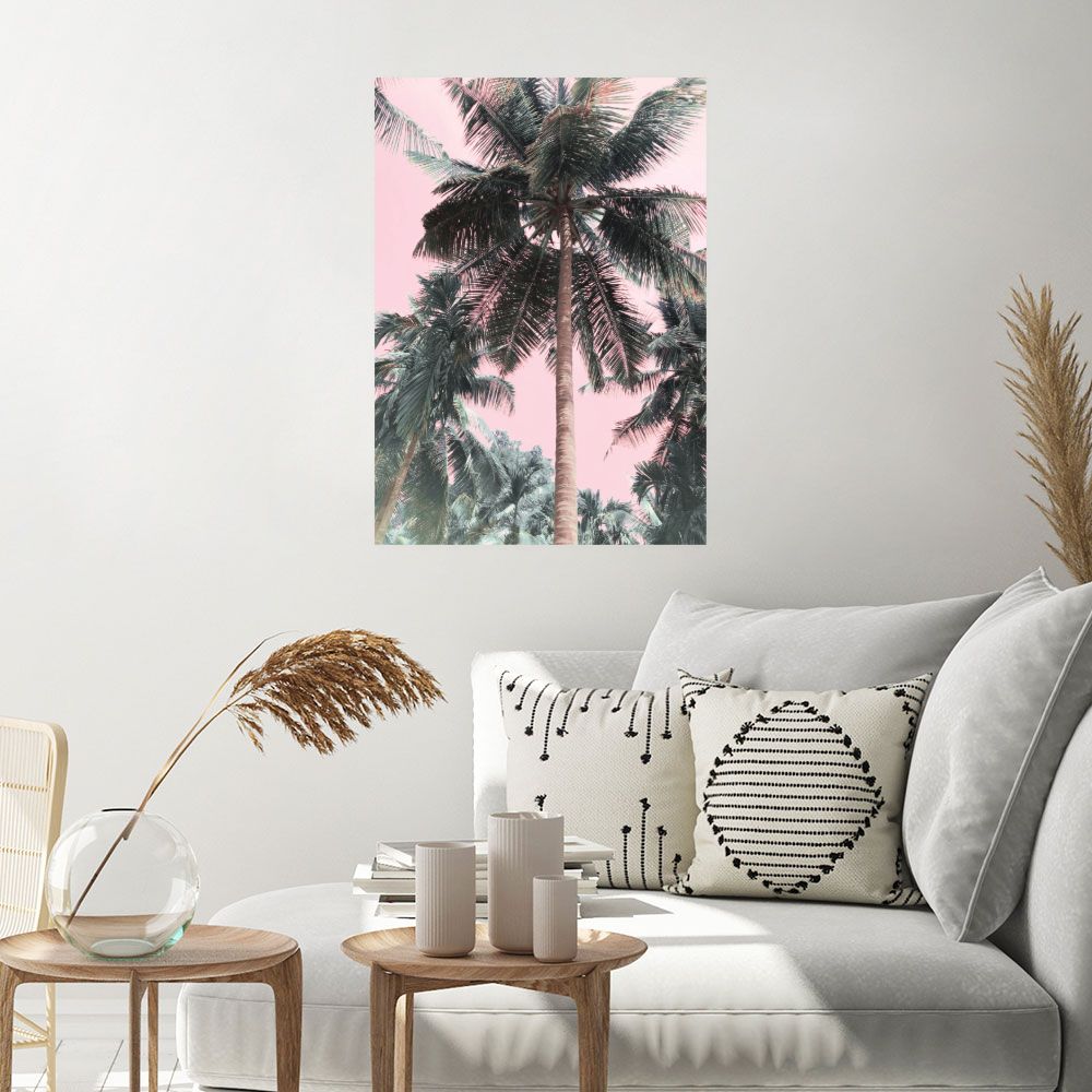 Affiche Palmiers oniriques