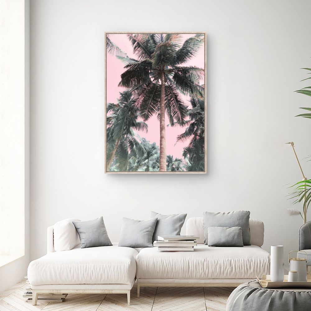 Tableau Palmiers exotiques