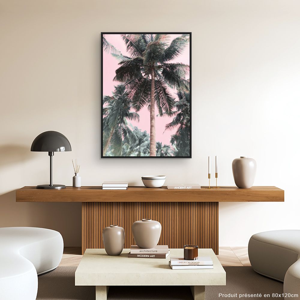 Tableau Palmiers exotiques