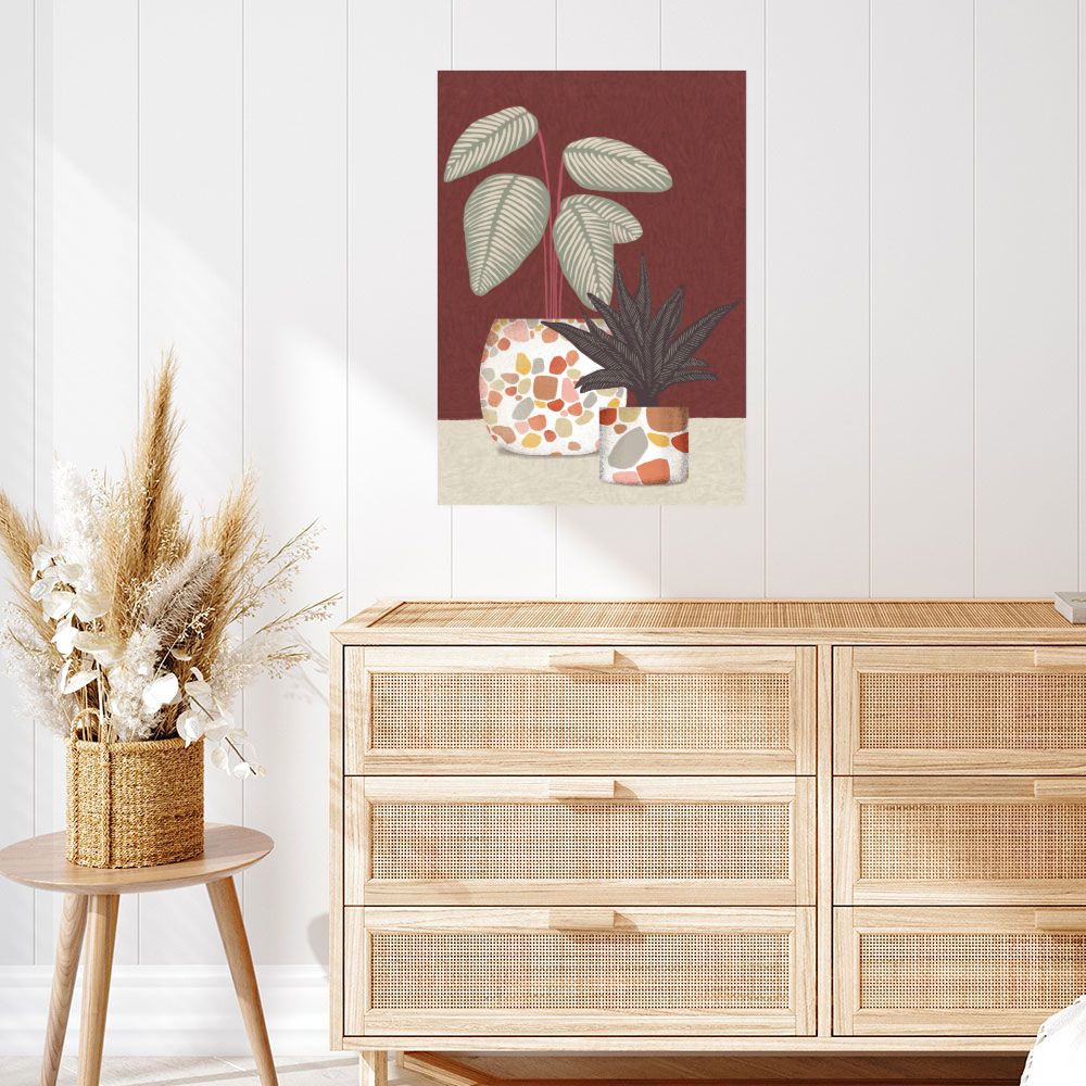 Affiche Plantes et pots