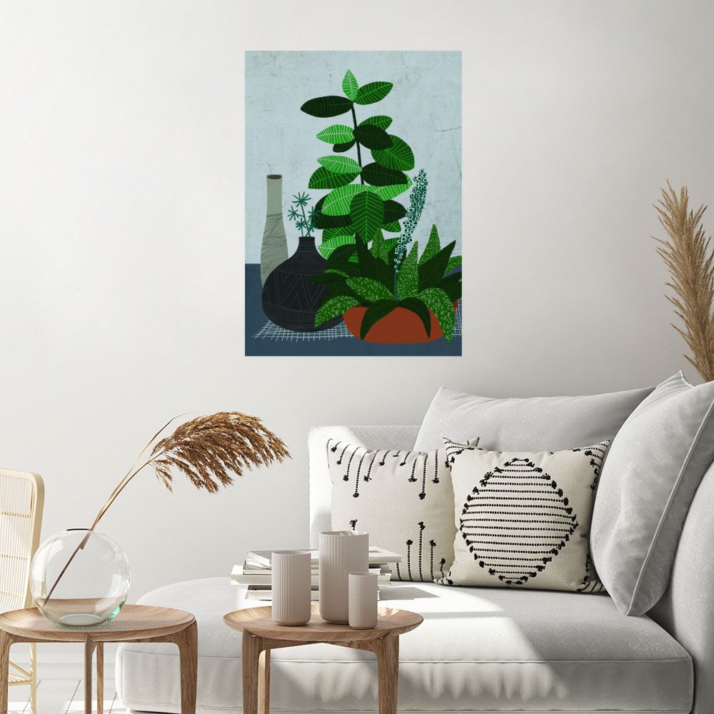 Affiche Jardin botanique élégant