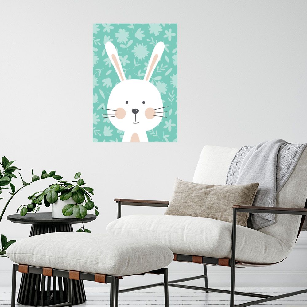 Affiche Lapin mignon