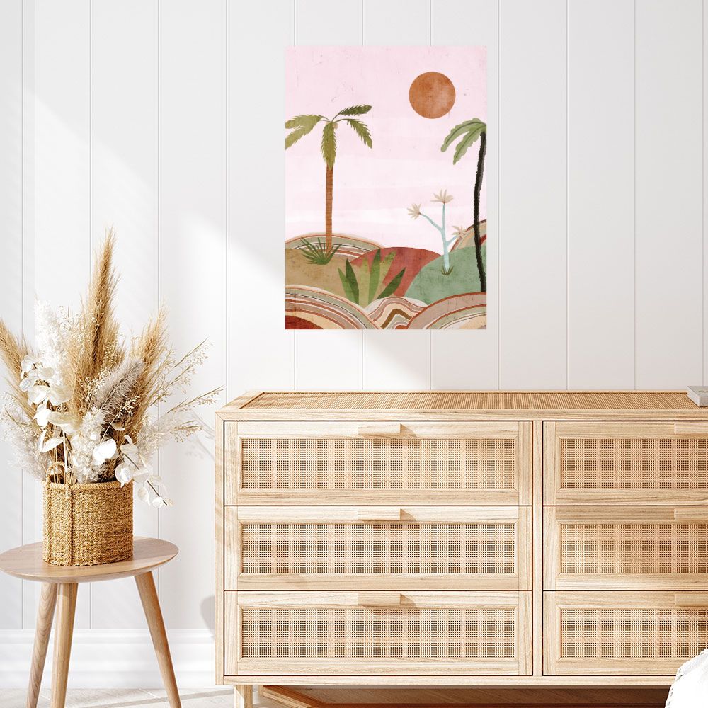 Affiche Paysage tropical