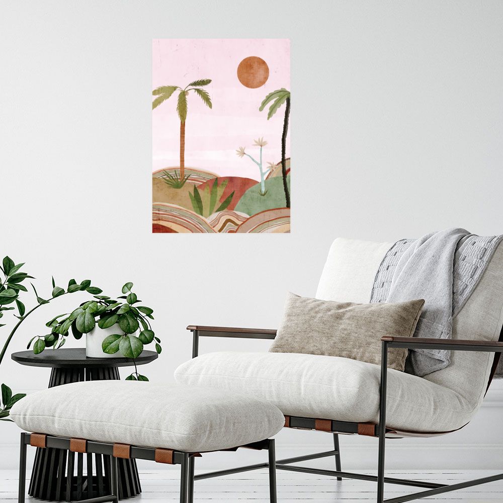 Affiche Paysage tropical