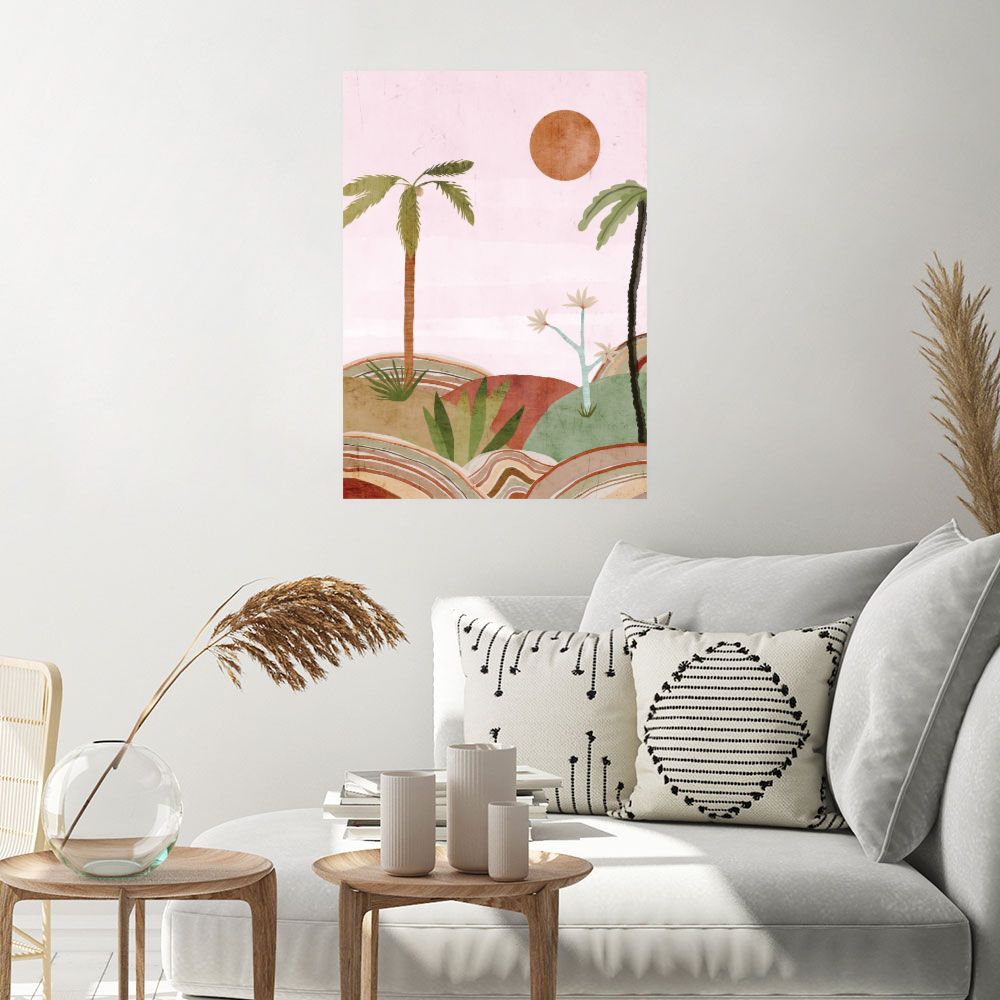 Affiche Paysage tropical