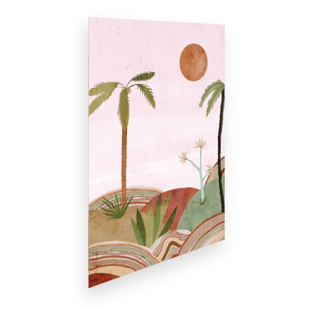 Affiche Paysage tropical