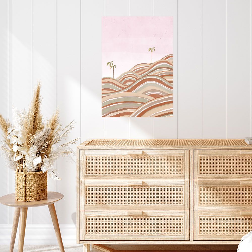 Affiche Collines ondulantes