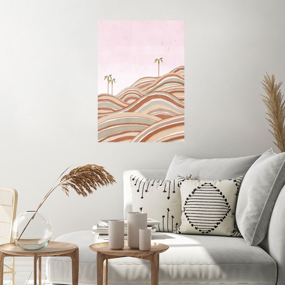 Affiche Collines ondulantes