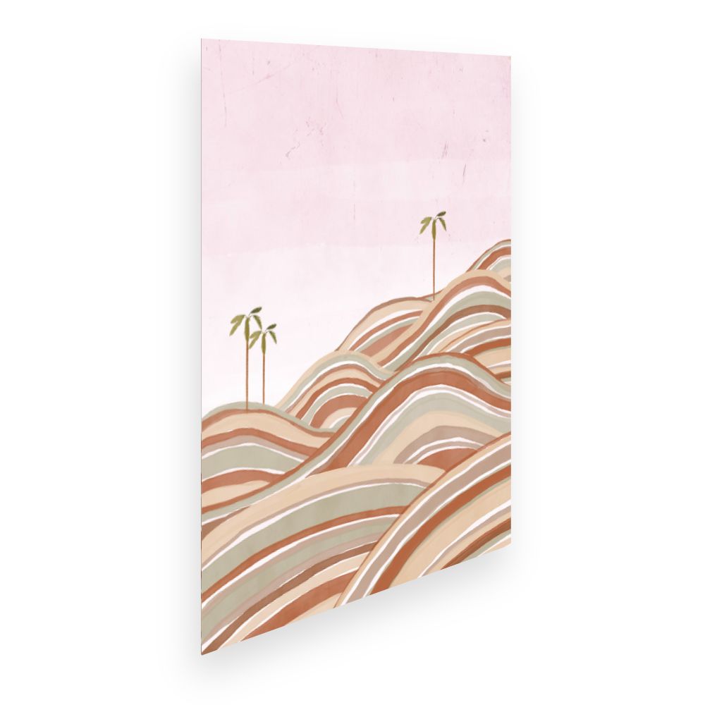 Affiche Collines ondulantes