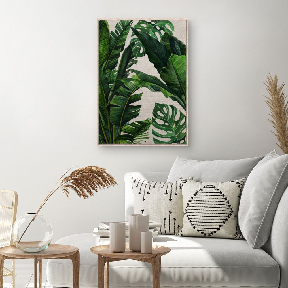 Tableau Feuillage tropical