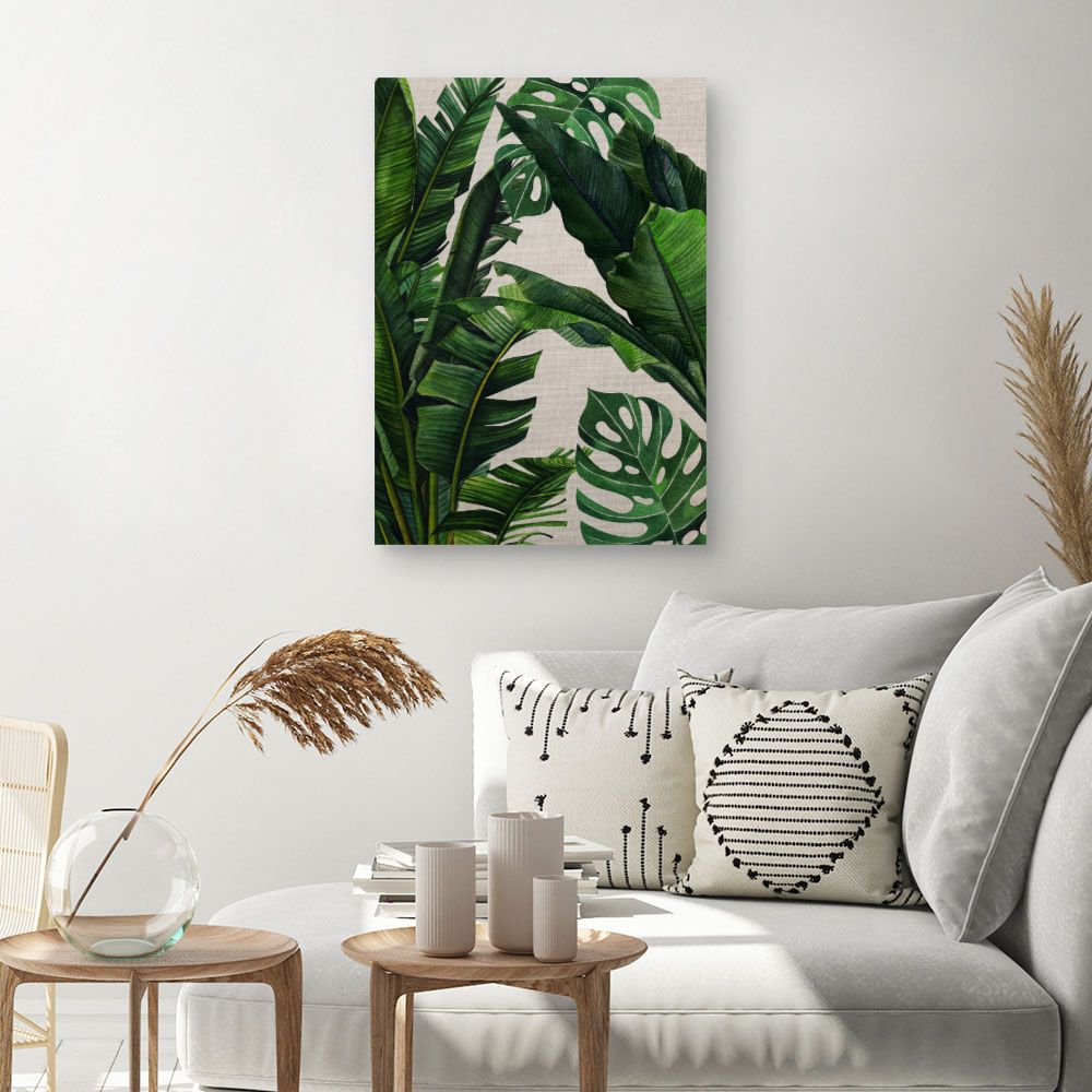 Tableau Feuillage tropical