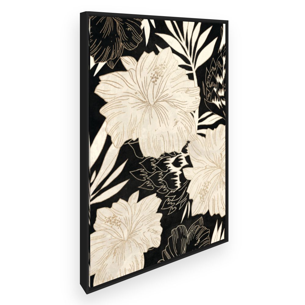 Toile Fleurs exotiques