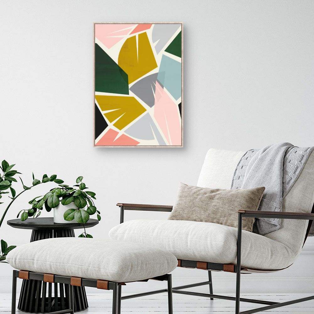 Tableau Formes abstraites vives