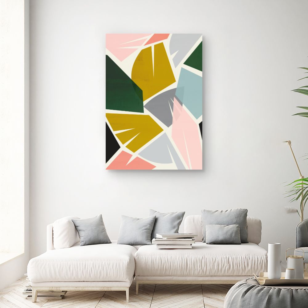 Tableau Formes abstraites vives