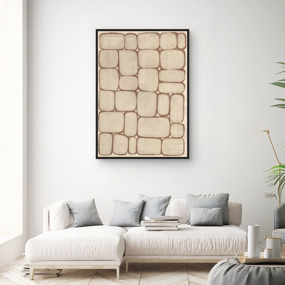 Tableau Motifs organiques