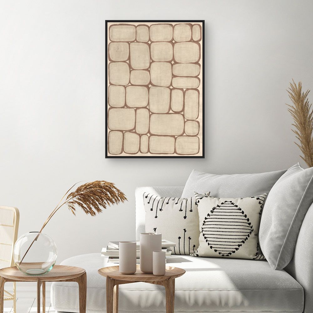 Tableau Motifs organiques