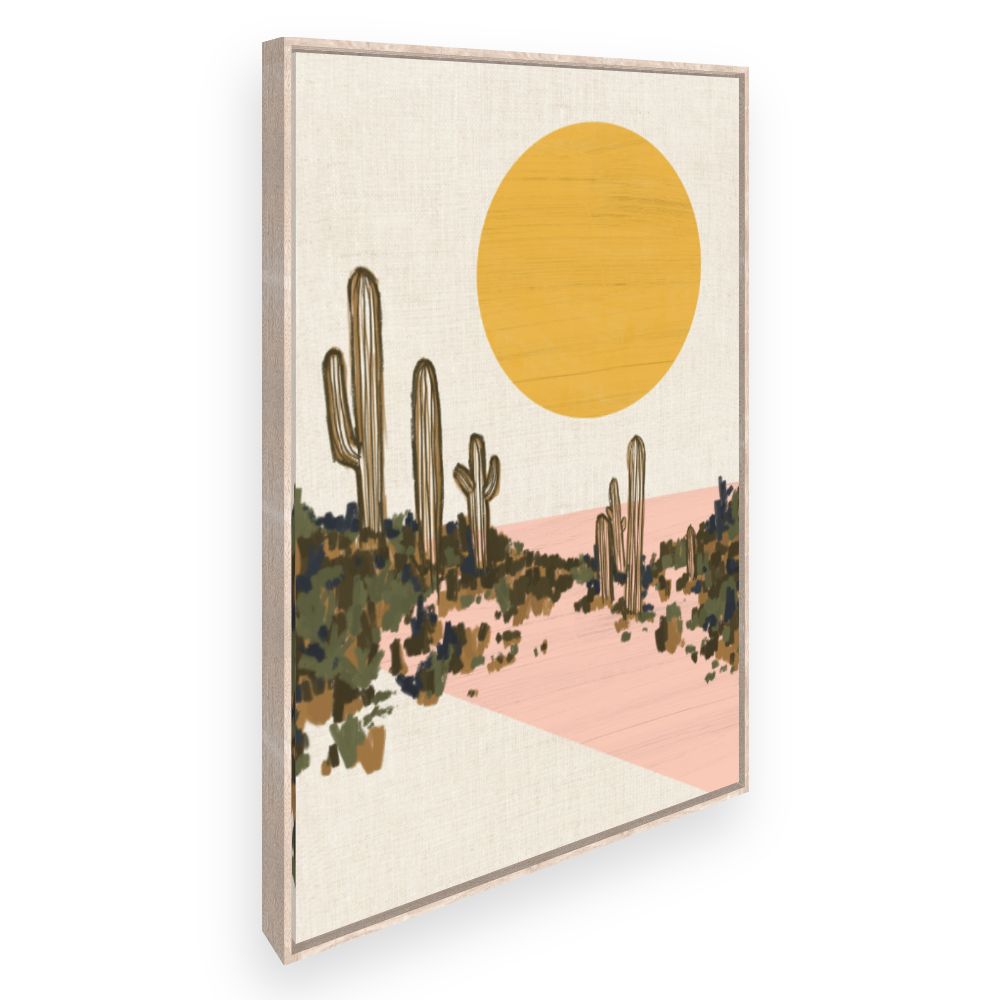 Toile Désert ensoleillé