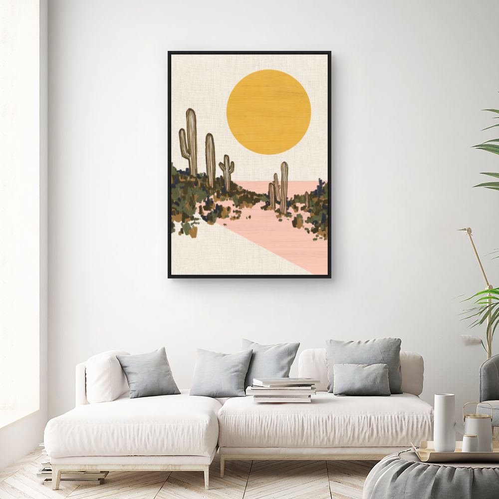 Tableau Désert ensoleillé