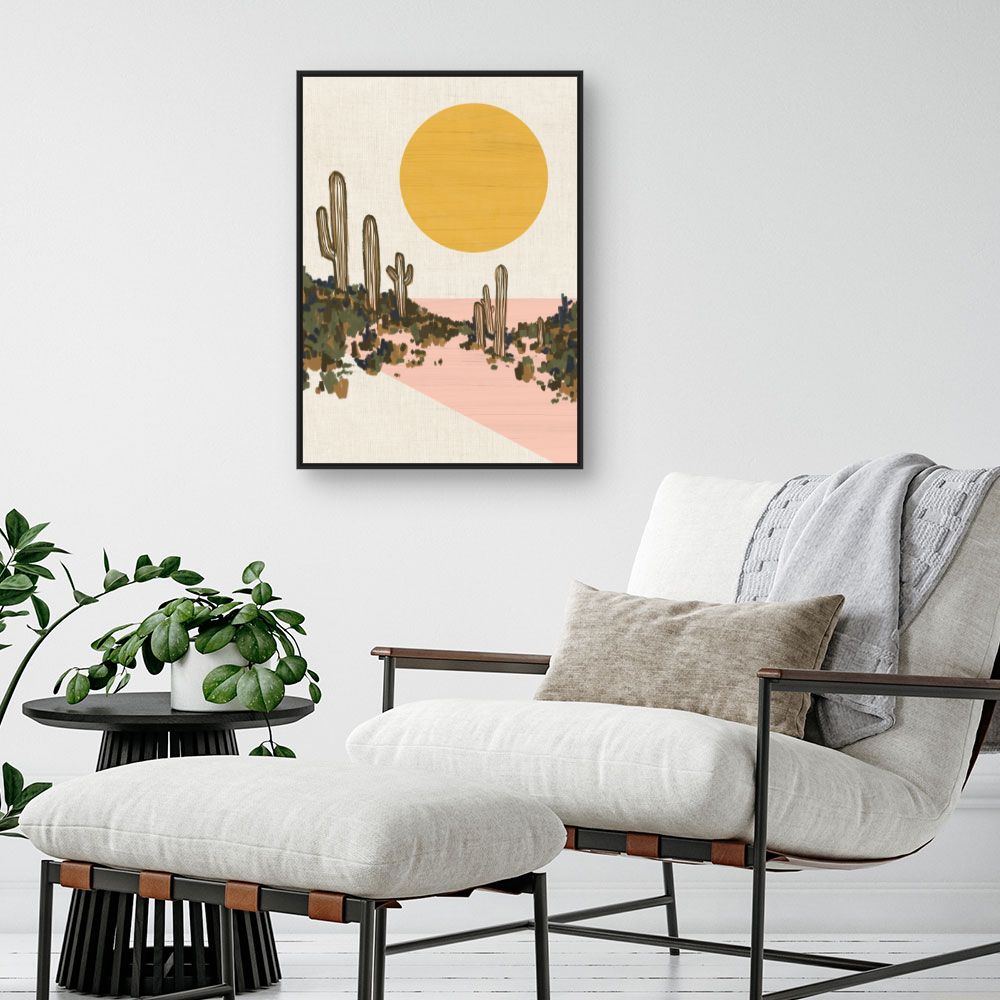 Tableau Désert ensoleillé