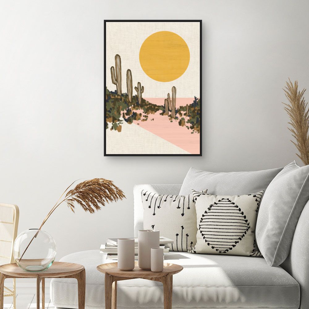 Tableau Désert ensoleillé