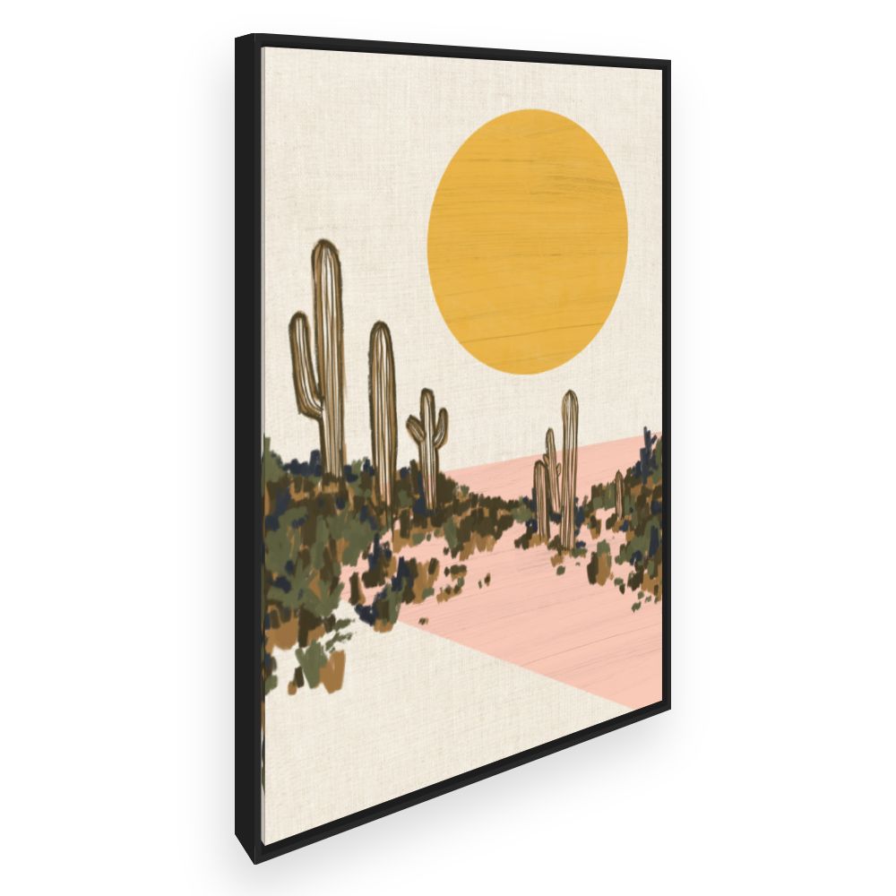 Toile Désert ensoleillé