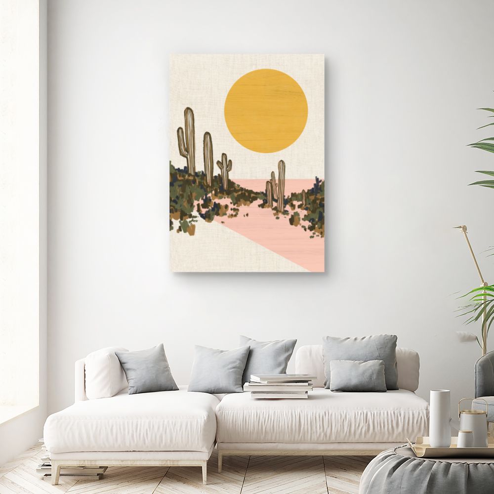 Tableau Désert ensoleillé