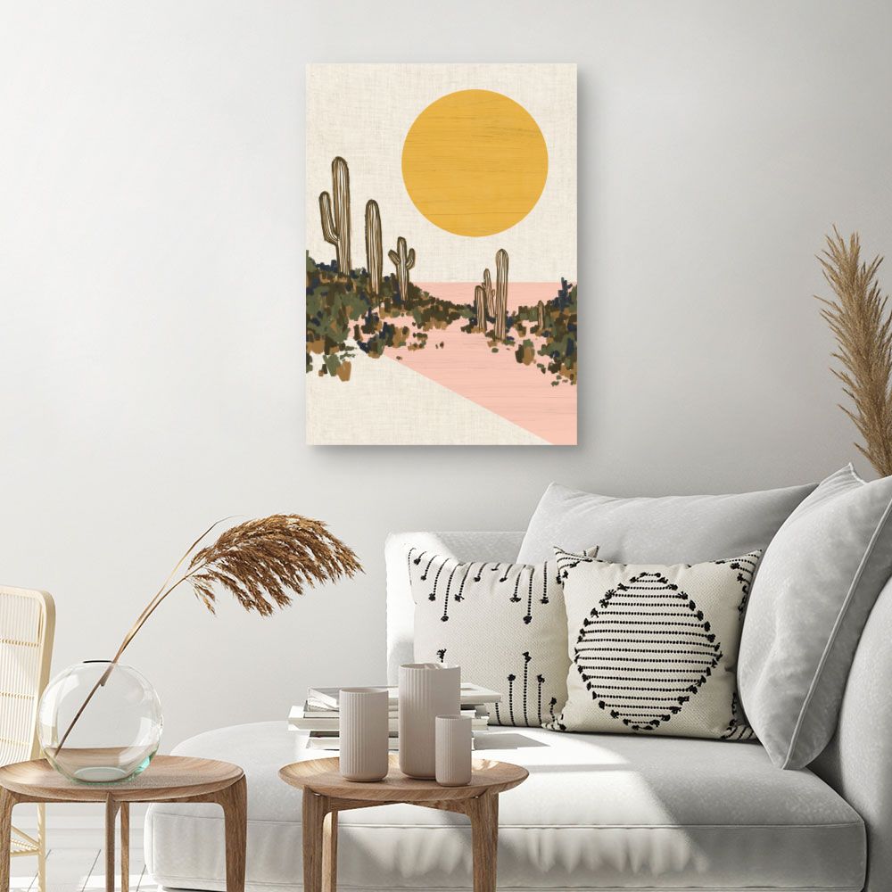 Tableau Désert ensoleillé