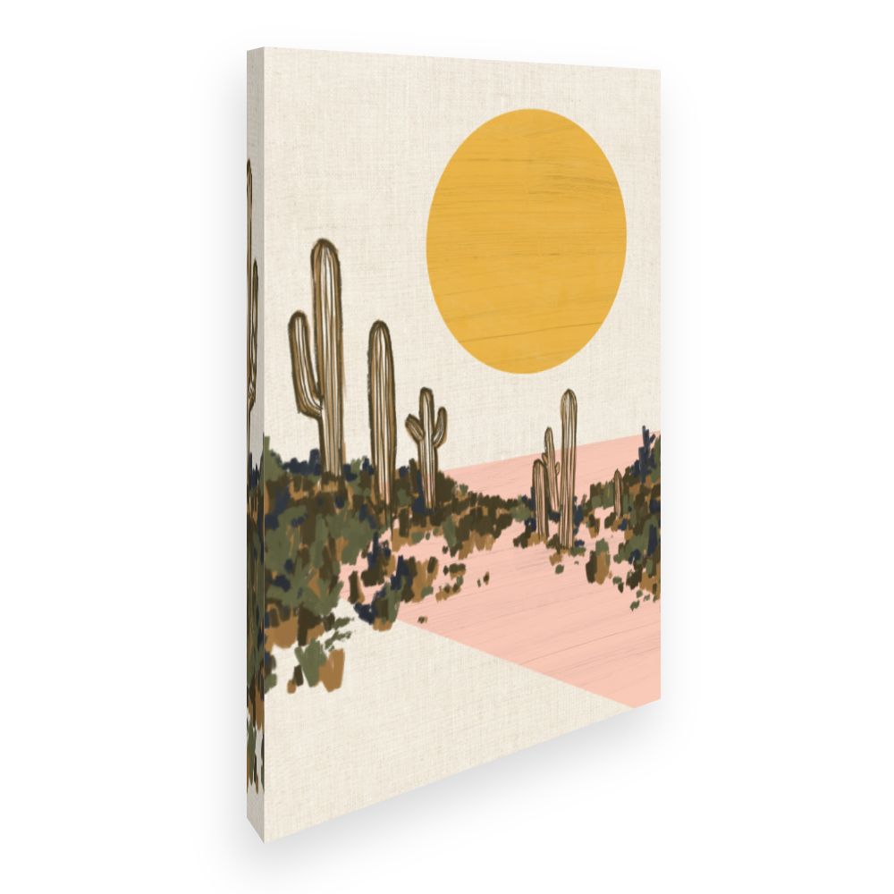 Toile Désert ensoleillé
