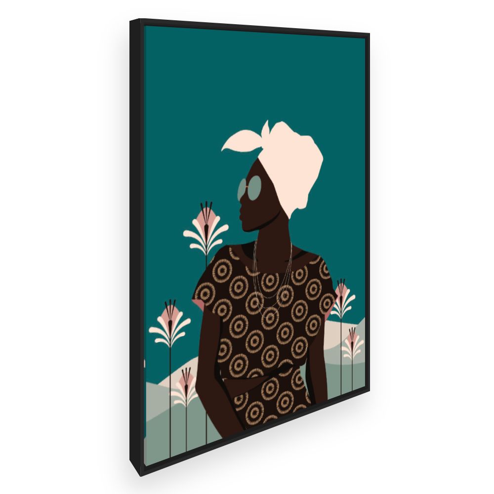 Toile Élégance africaine