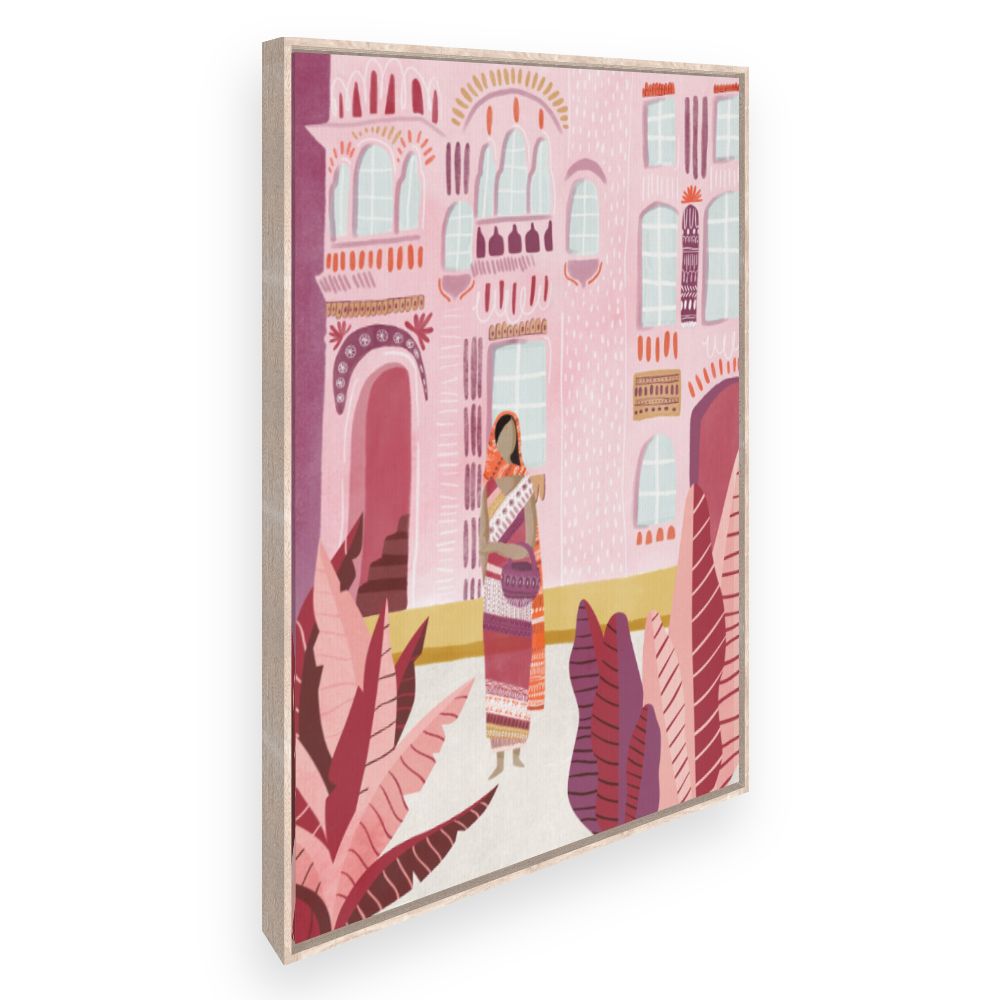 Toile Architecture exotique