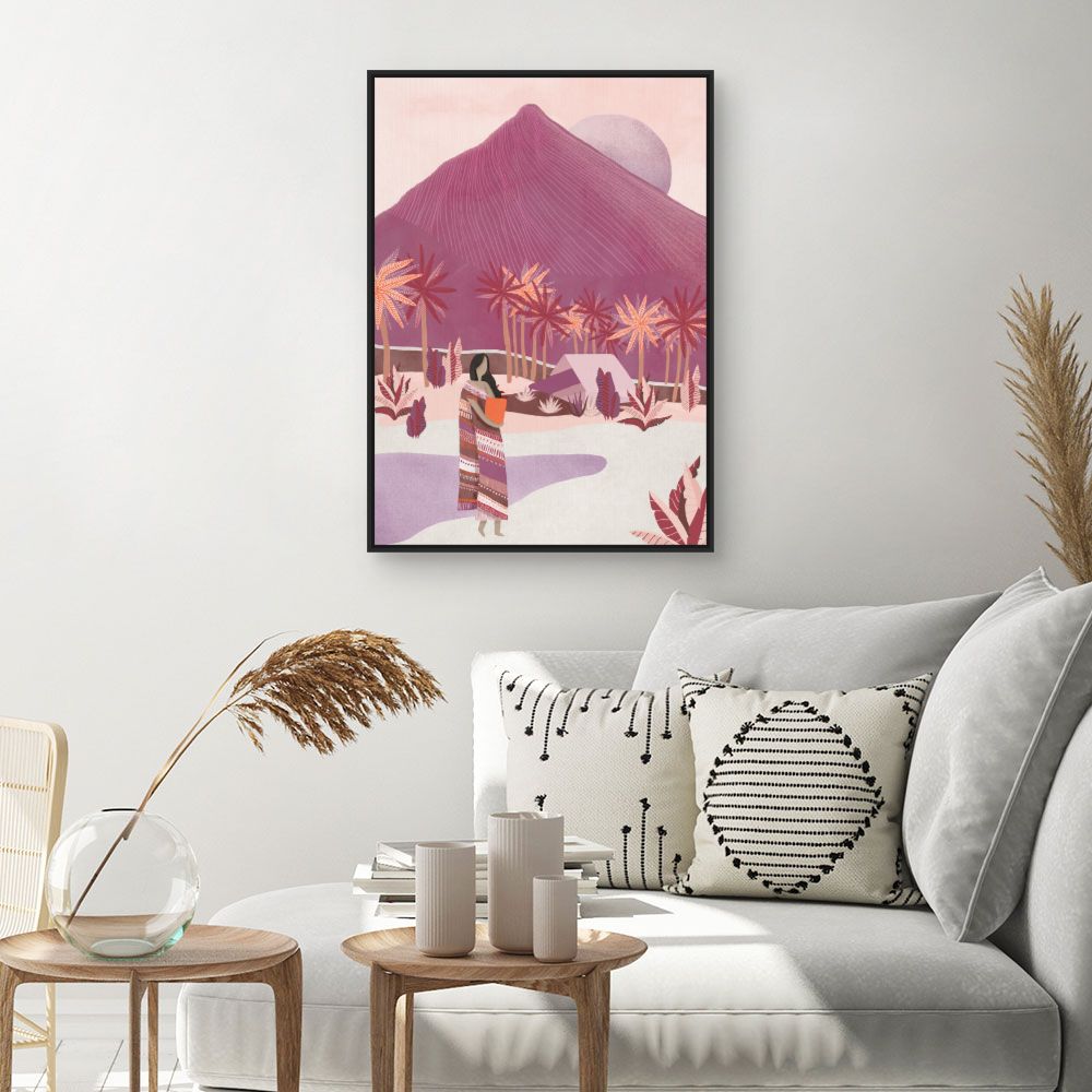 Tableau Paysage exotique