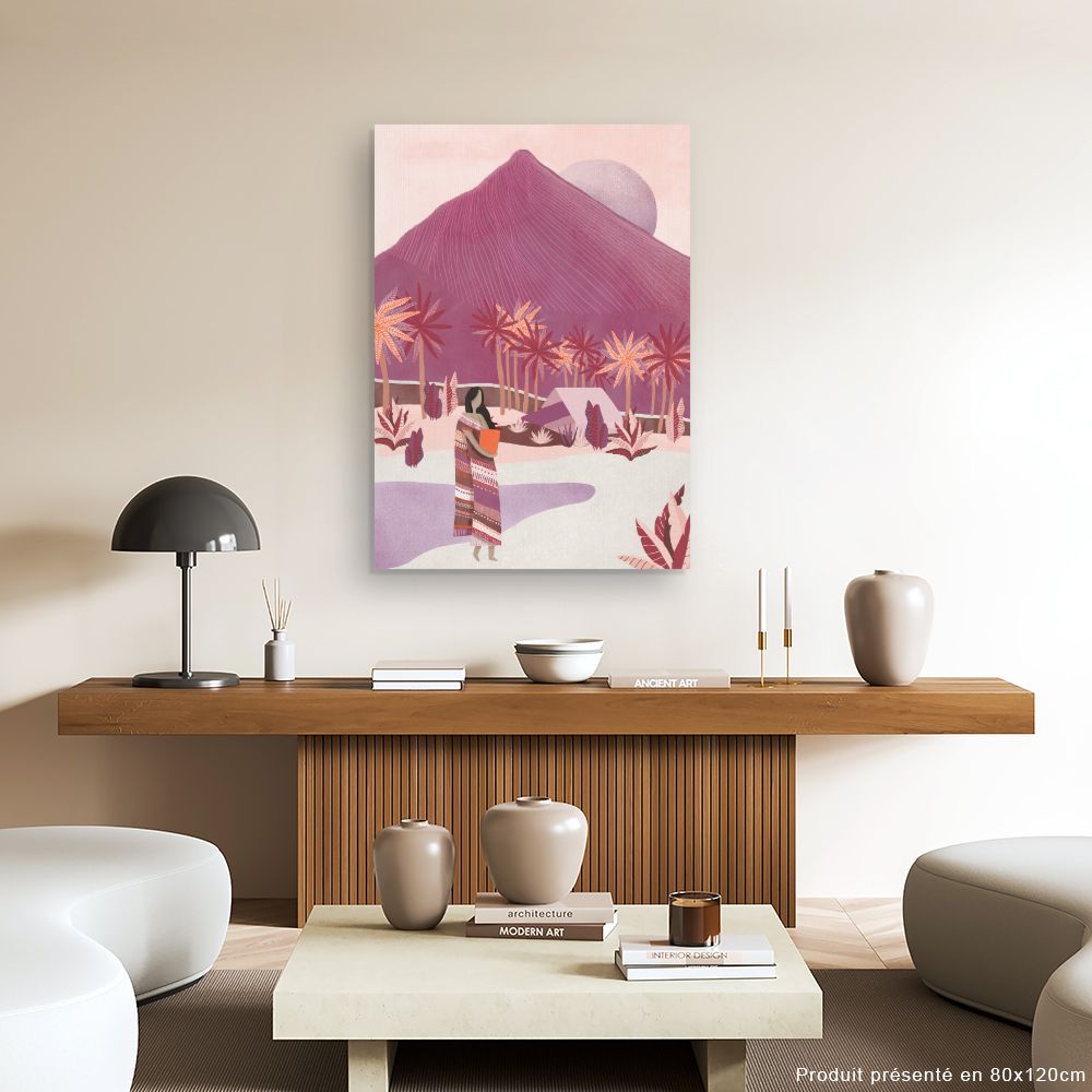Tableau Paysage exotique