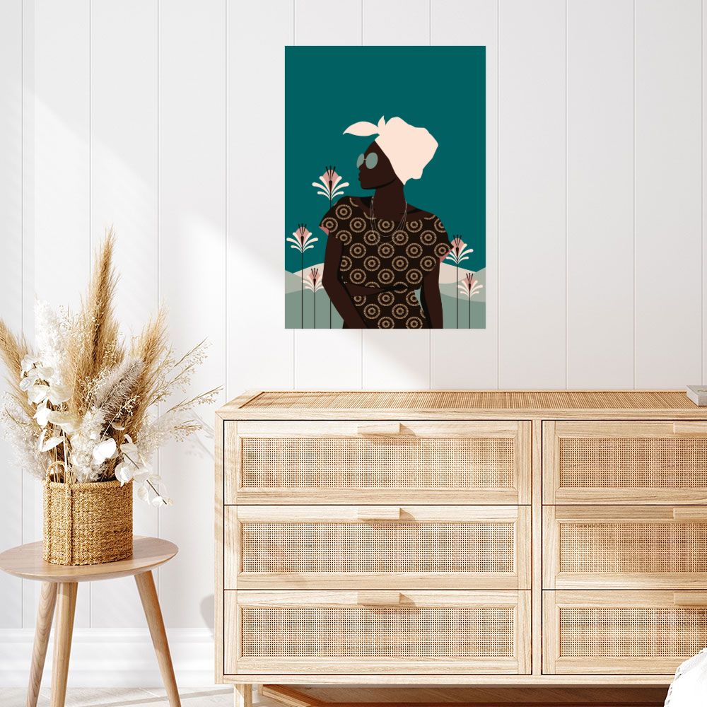 Affiche Femme élégante stylisée