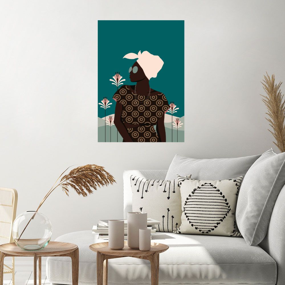 Affiche Femme élégante stylisée