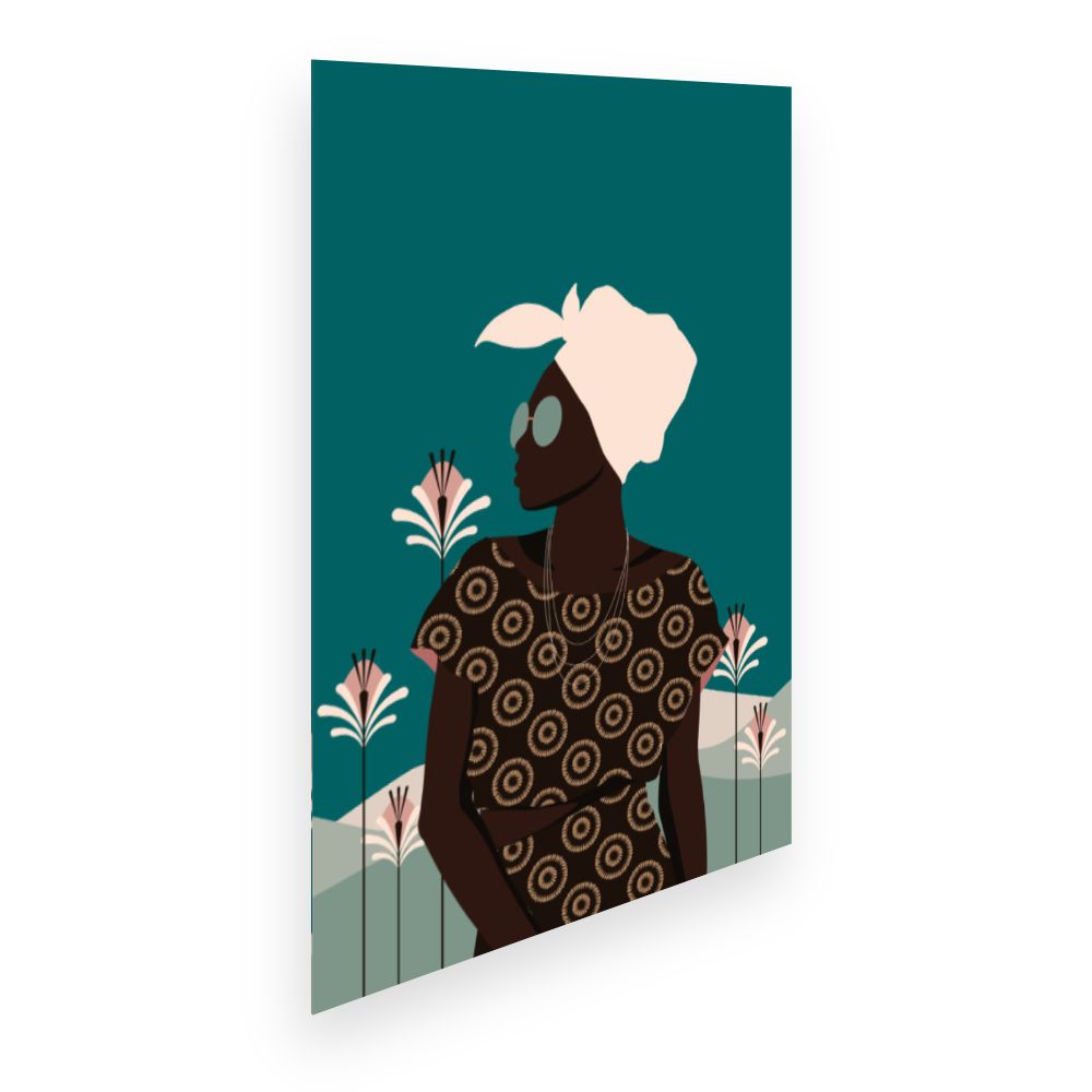 Affiche Femme élégante stylisée