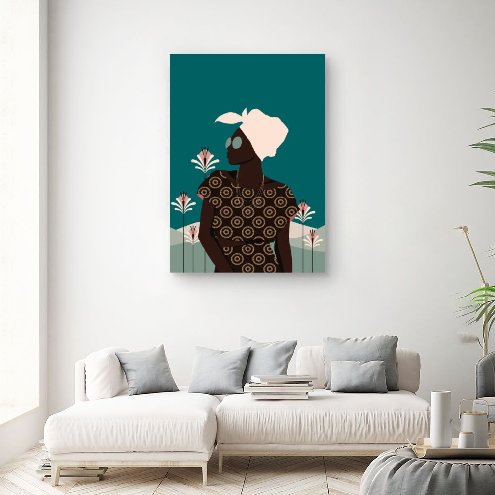 Tableau Silhouette élégante