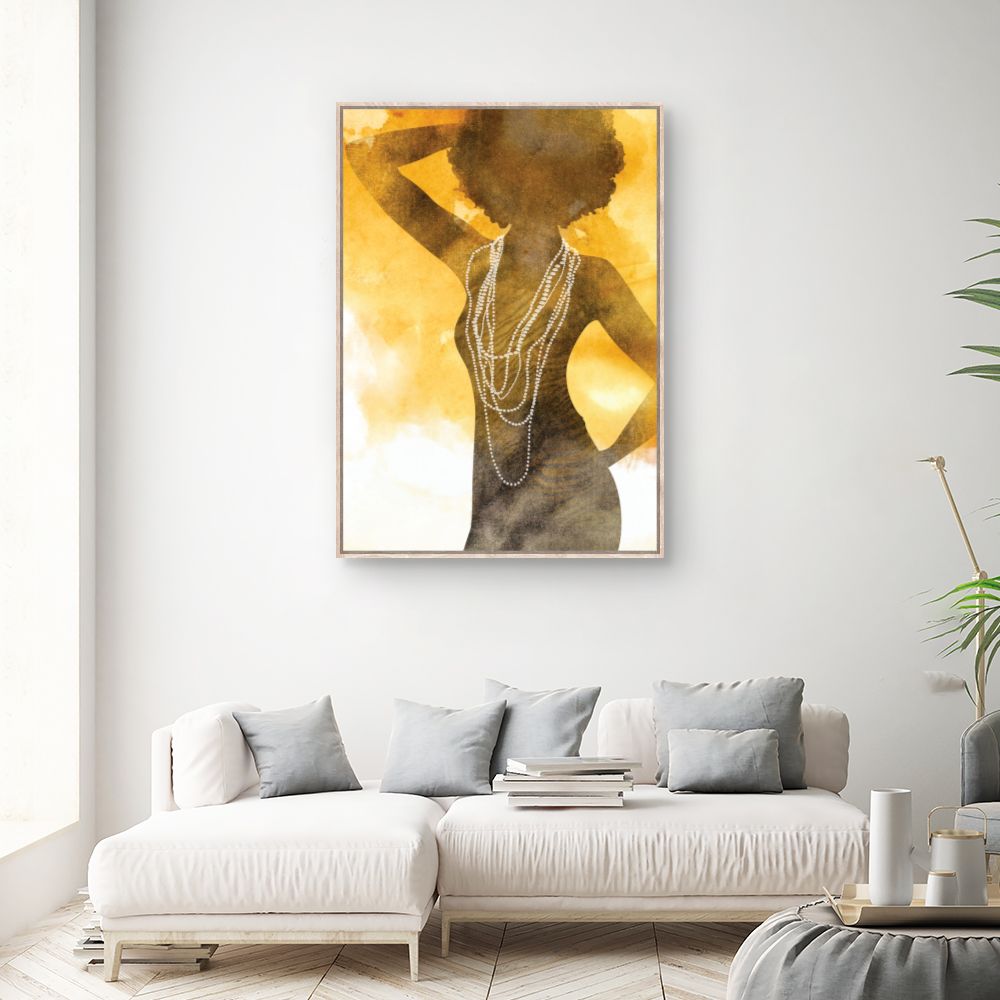 Tableau Silhouette élégante