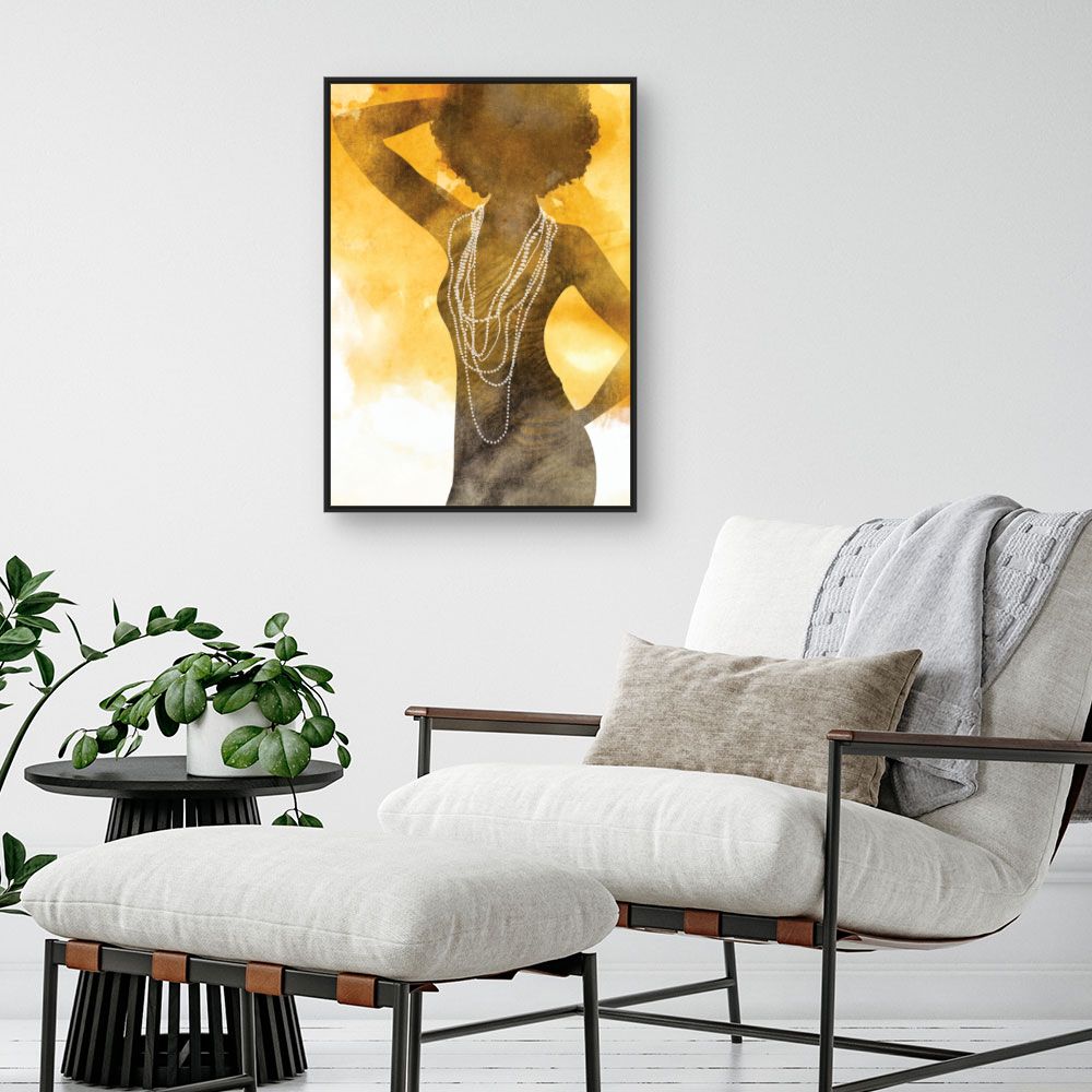 Tableau Silhouette élégante