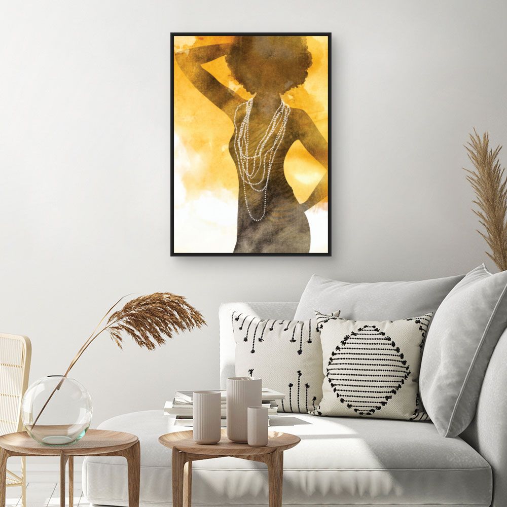 Tableau Silhouette élégante